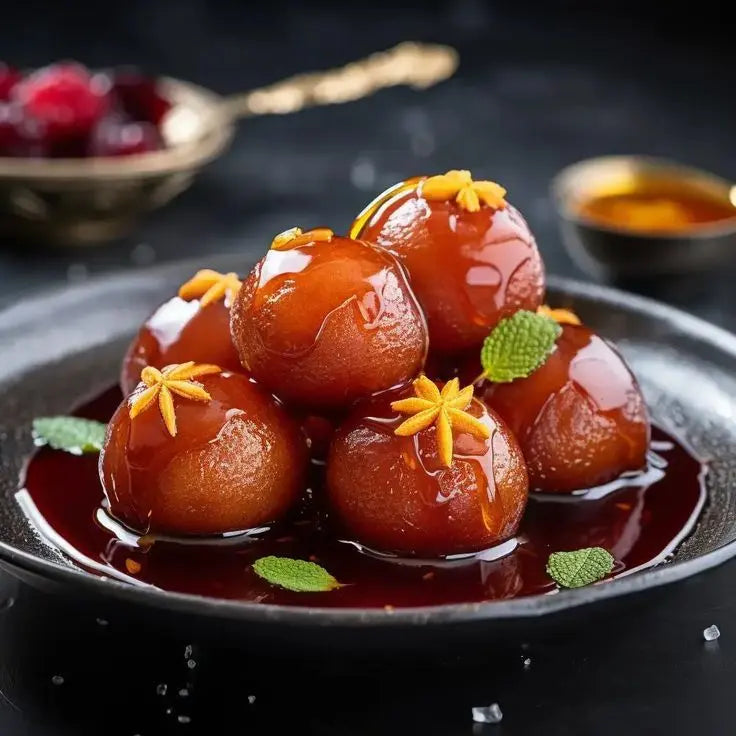 Delicious Gulab Jamun sweet