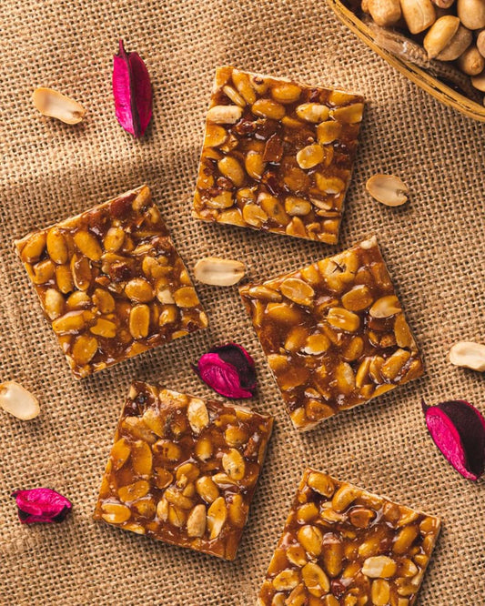 Peanut Chikki Bars